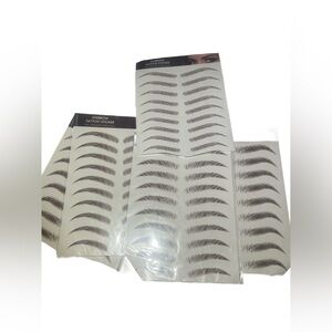 Natural Brown Eyebrow Tattoo Stickers